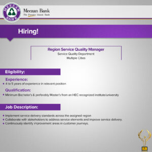 Meezan Bank Jobs 2024