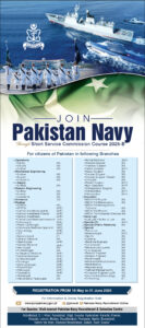 Join Pak Navy 2025-B Short Service Commission SSC